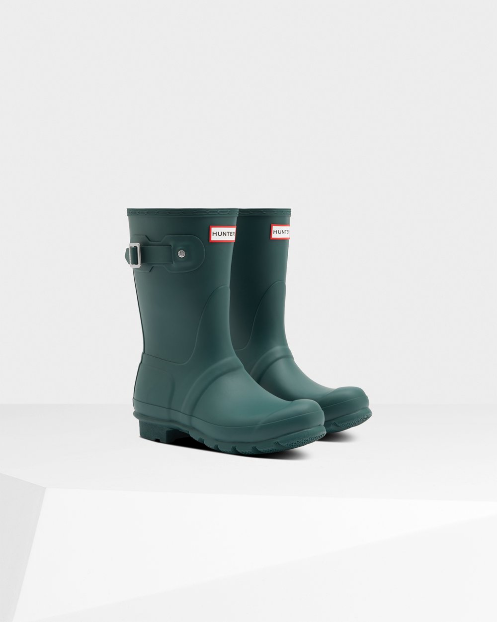 Korte Regenlaarzen Dames - Hunter Original - Groen - 50CFYSAKX